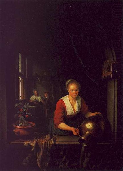 Gerrit Dou Maidservant at the Window china oil painting image